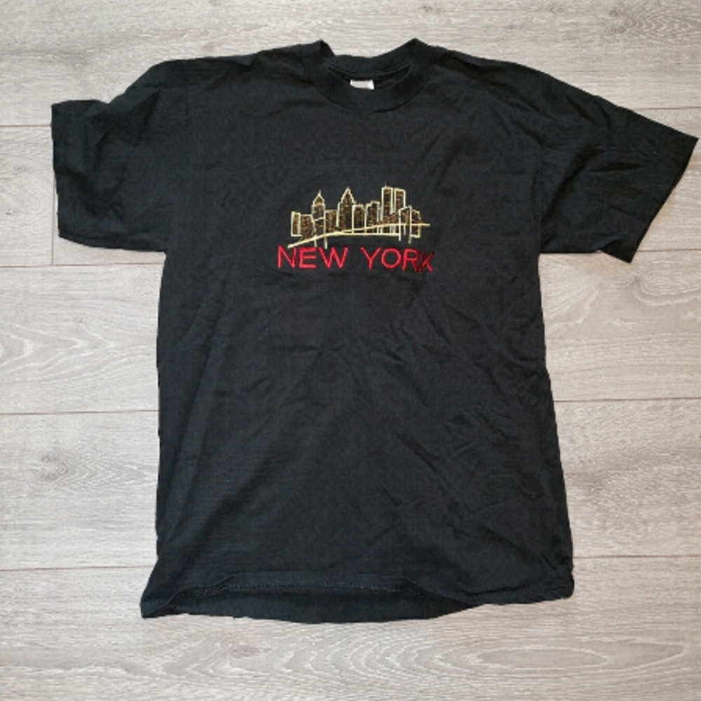 New York Embroidered Tshirt